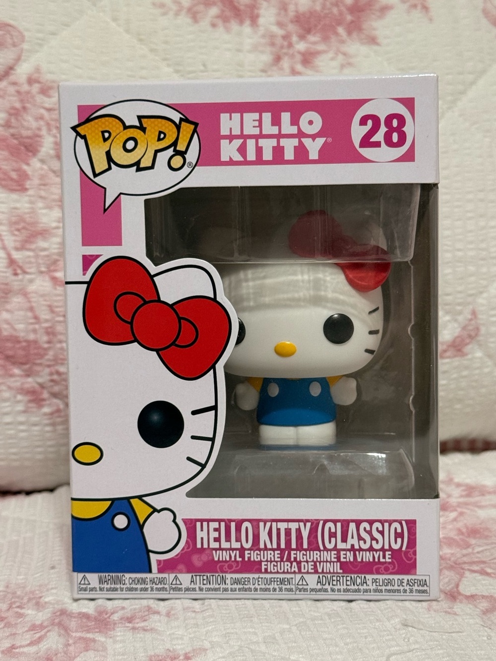 Funko Hello Kitty Vinyl Figure - White, Red, Blue